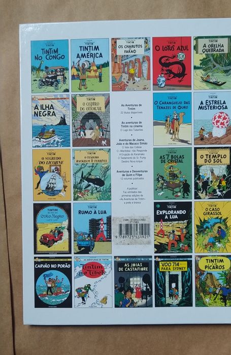 Livro Tintim Difusão verbo