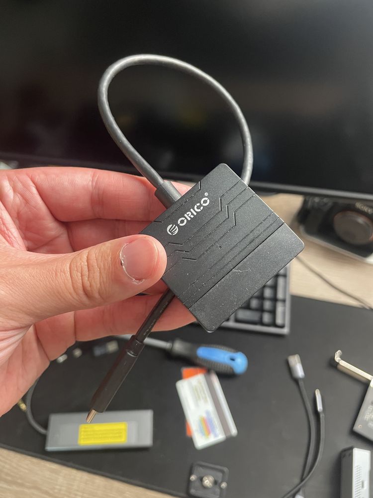 SATA to USB C адаптер Orico