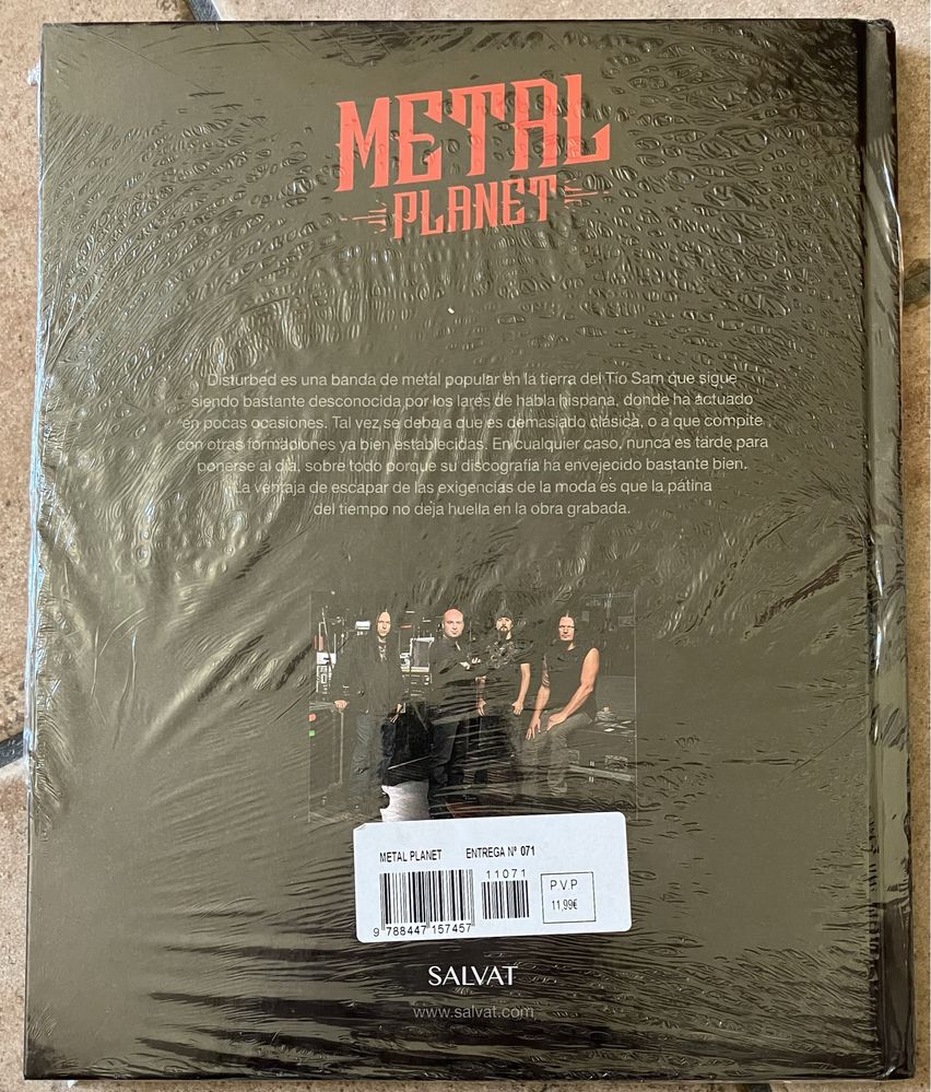 Disturbed - Coleção Metal Planet Salvat
