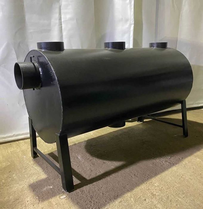 • 65кВт! 6 мм! Обдув! Теплогенератор Печь Буржуйка Булерьян ТИП 04/05