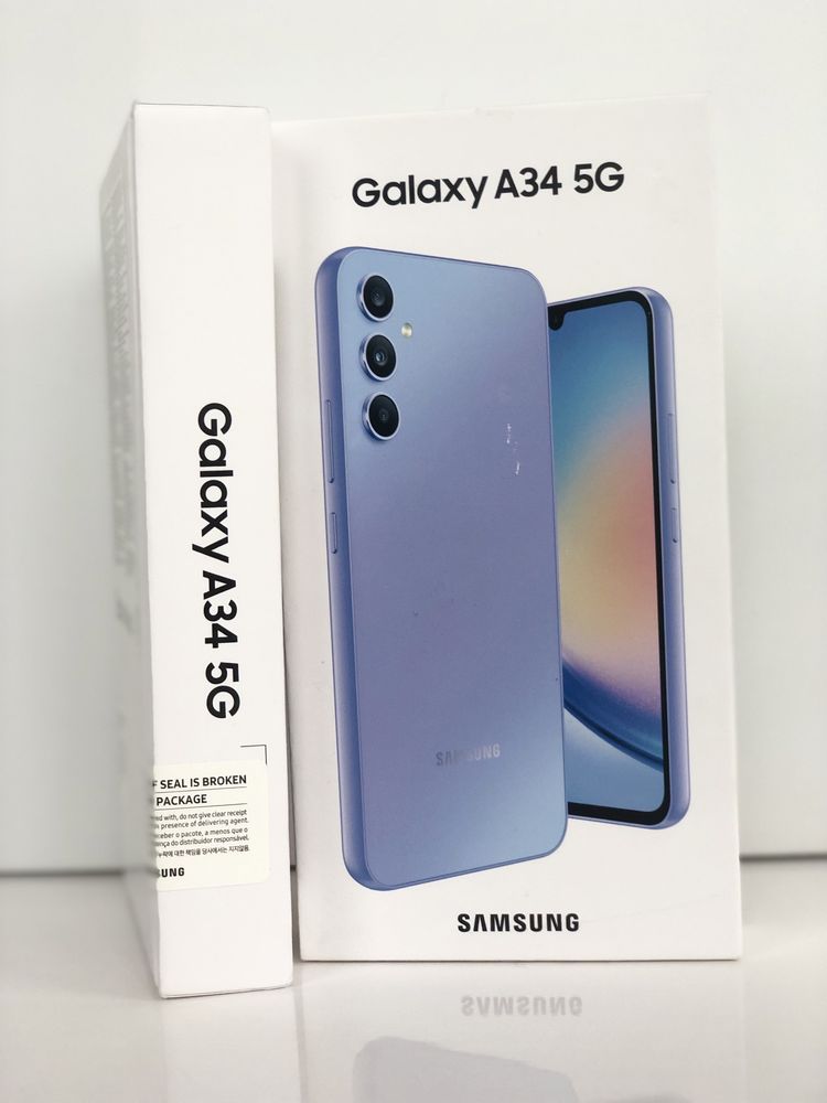 Мобільний телефон Смартфон Samsung Galaxy A34 5G 6/128ГБ