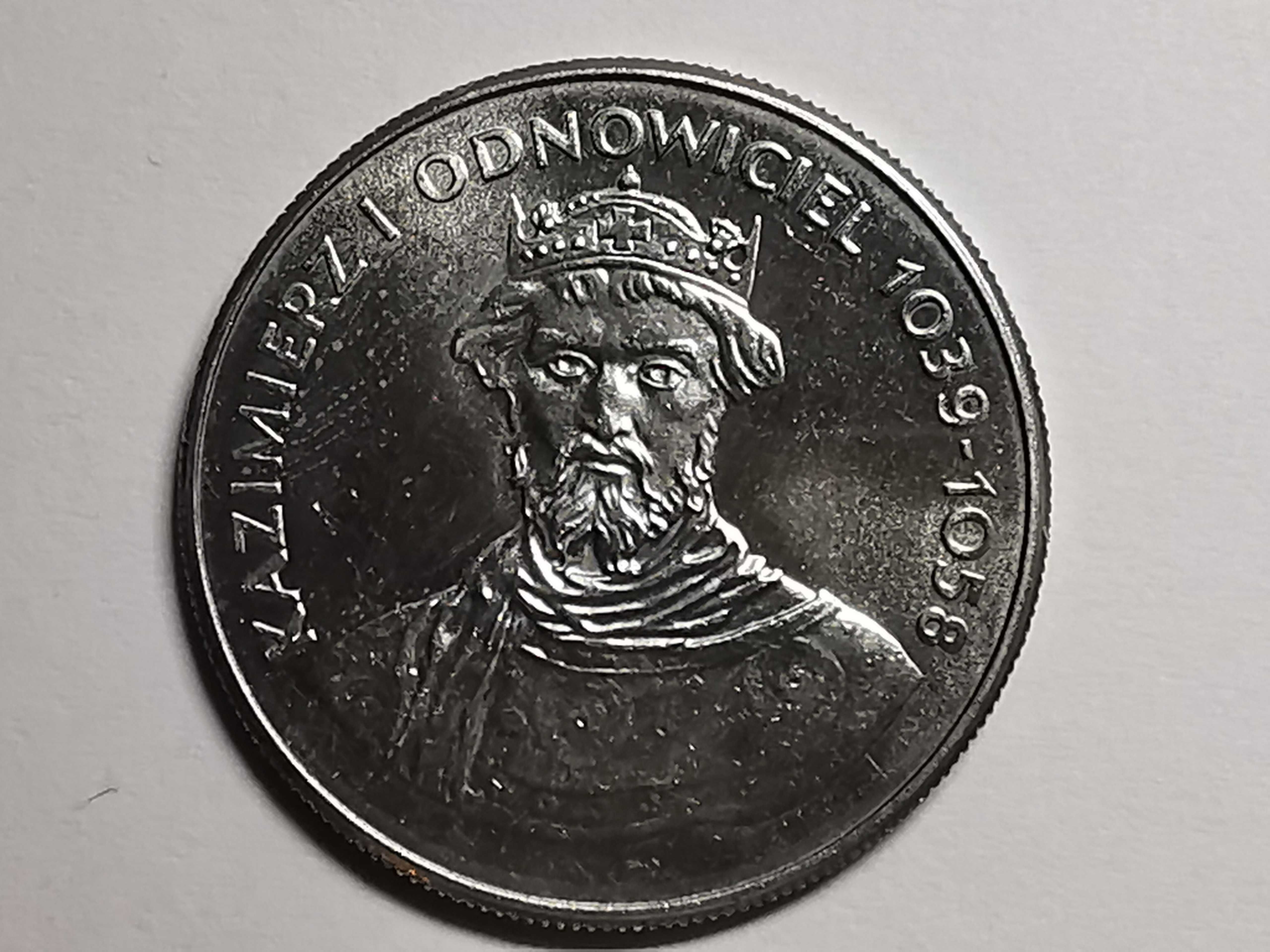 Moneta Kazimierz I Odnowiciel 50 złoty 1980r.