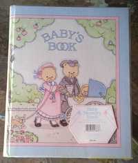 Baby Memory Book album pamiątkowy po angielsku dla dzieci