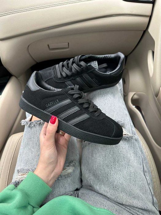 Кросівки Adidas Gazelle Full Black premium