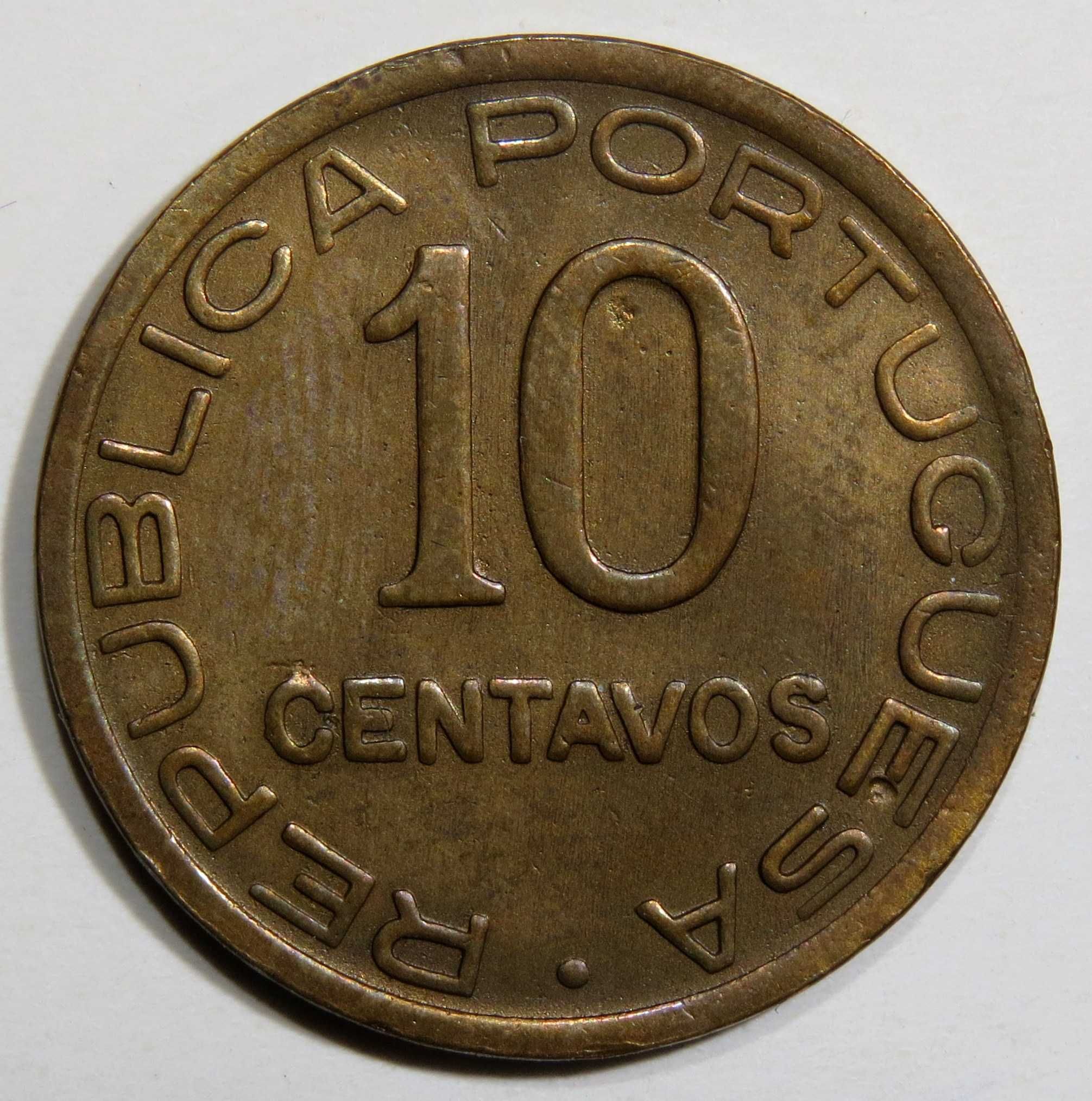 Moçambique Portugues - 10 Centavos 1942 MBC