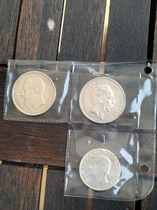 Três Moedas de Prata 900