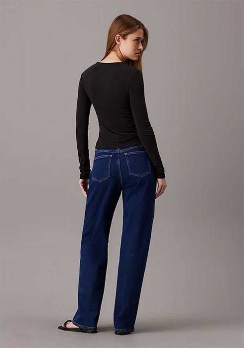 Джинси Calvin Klein широкі висока посадка 28/30 оригінал