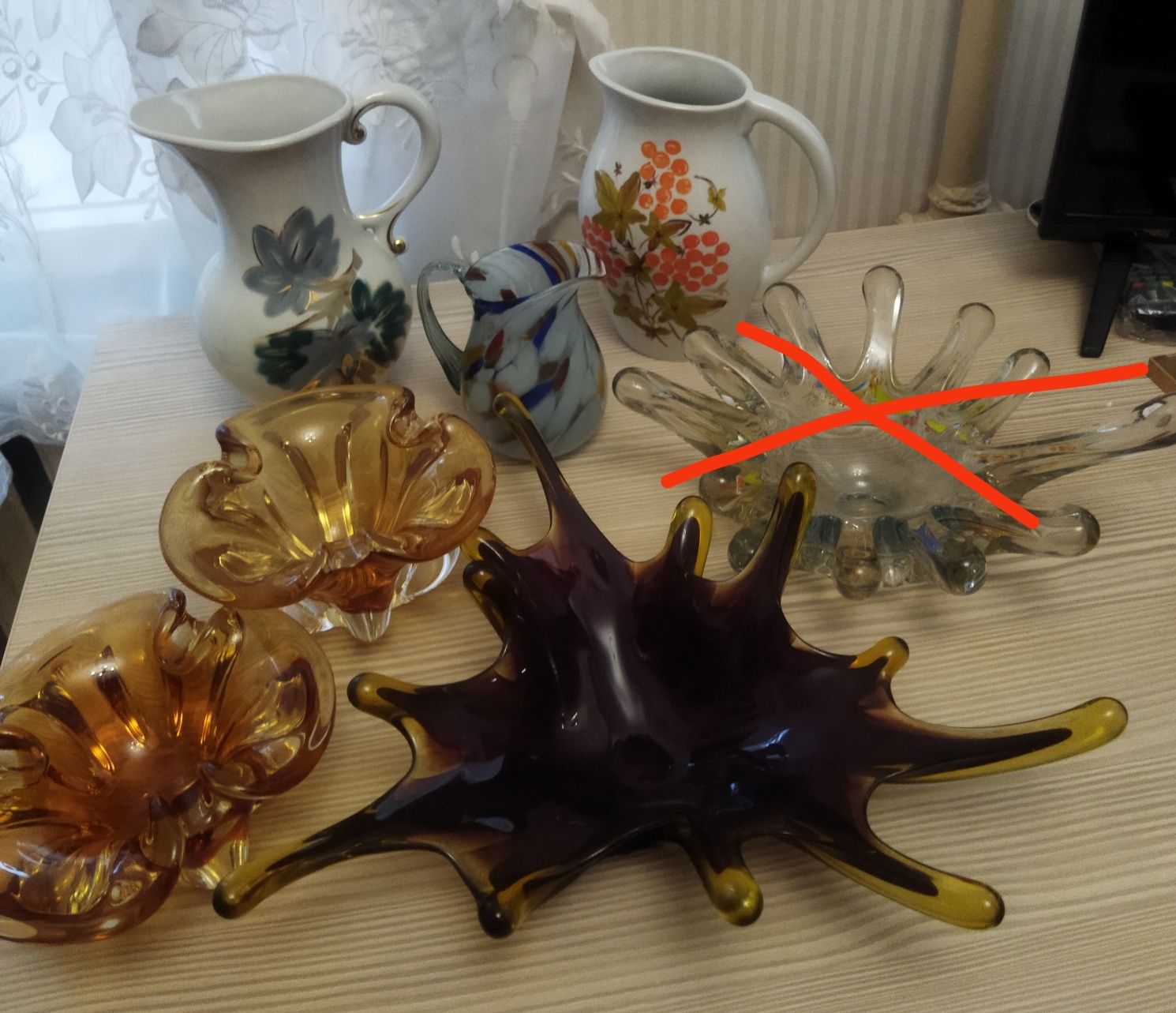 Продам вазы стеклянные.