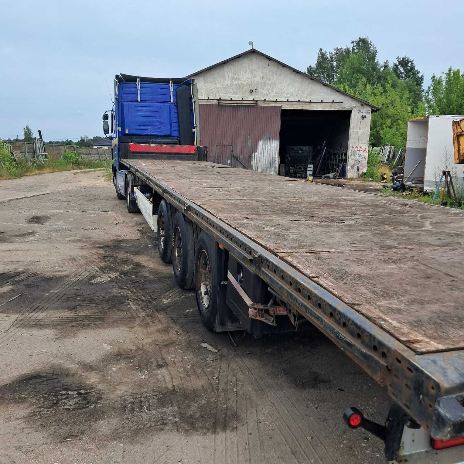 Naczepa KRONE platforma 2007r. MEGA