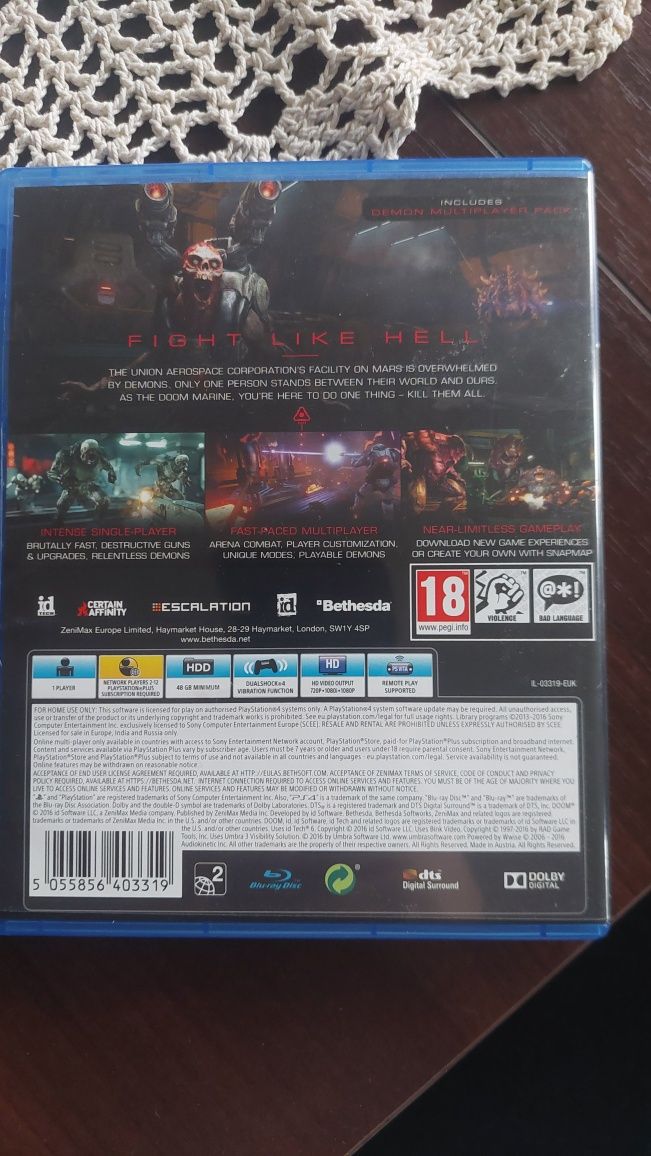 Doom - gra na PS4
