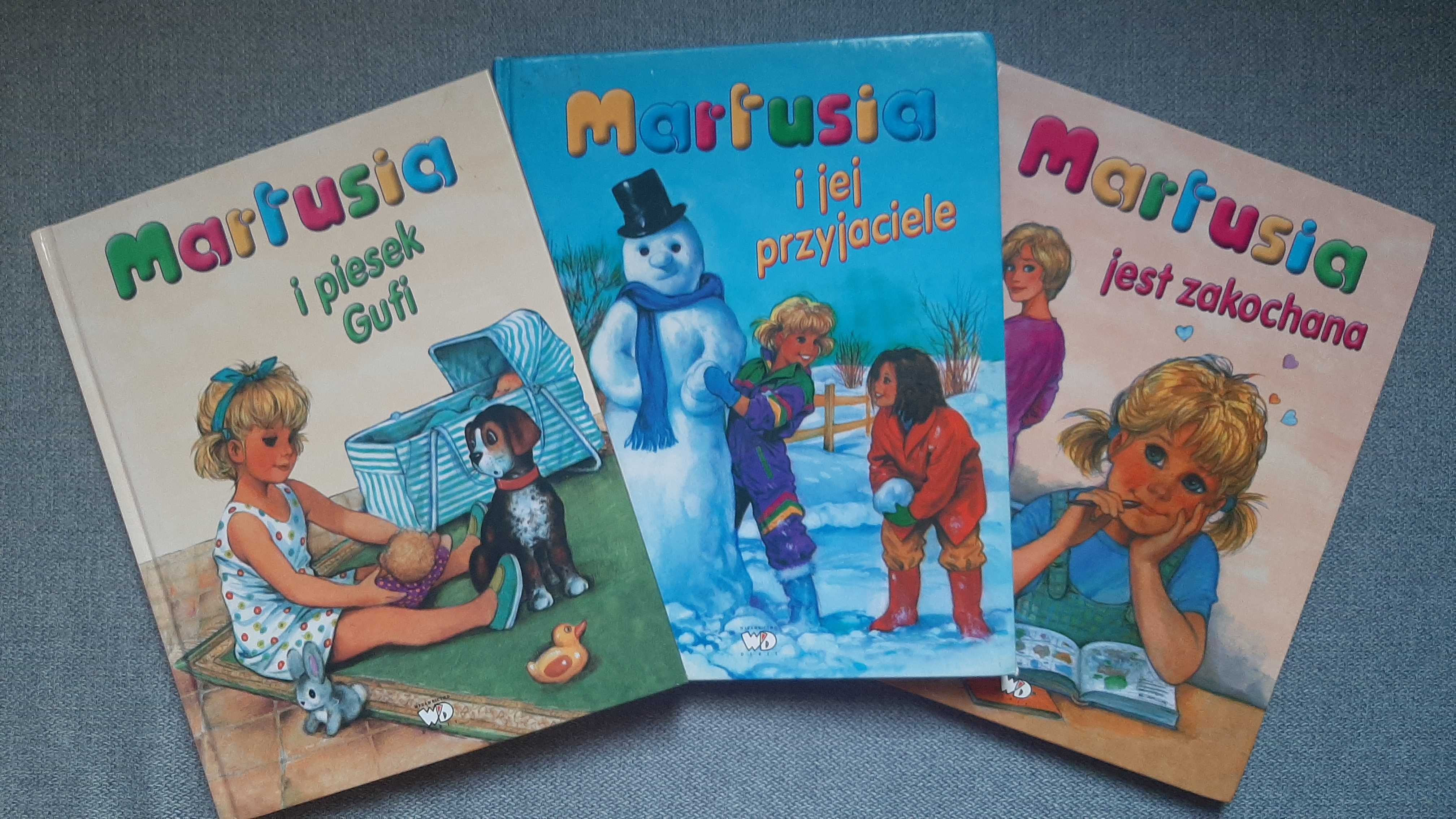 Martusia i Gufi 4 części piękne ilustracje Pierre Couronne