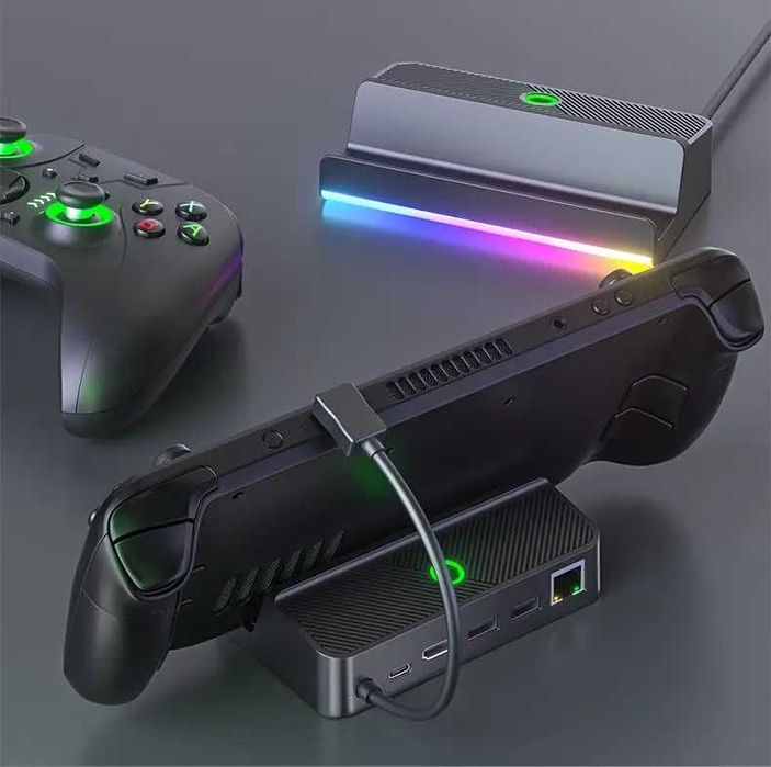 Док станция для Steam Deck Aolion ALST660 док станция стим дек адаптер