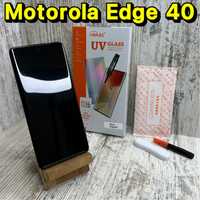 ЛУЧШЕЕ‼️Стекло Mietubl UV на Motorola Edge 40/ Edge 40 Neo. УФ клей