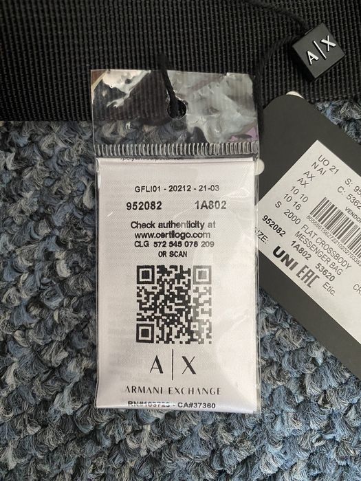 Сумка через плече Armani Exchange