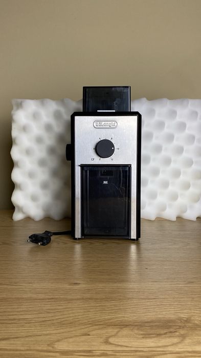 Młynek do kawy DeLonghi – sprawny, gotowy do użycia