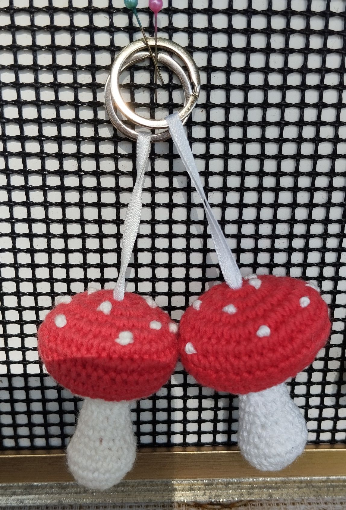 Porta-chaves Amigurumi