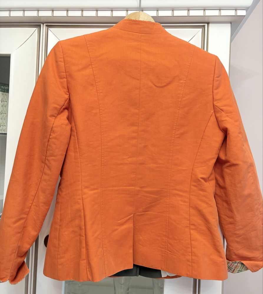 Elegancki premium żakiet marynarka ze stójką Bauer rozm. 38