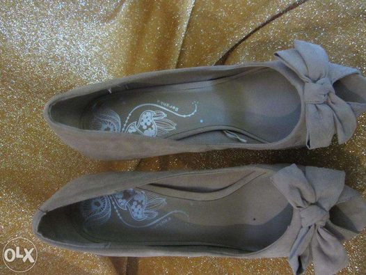 buty czółenka bershka, platformy 40 nude beż, open toe