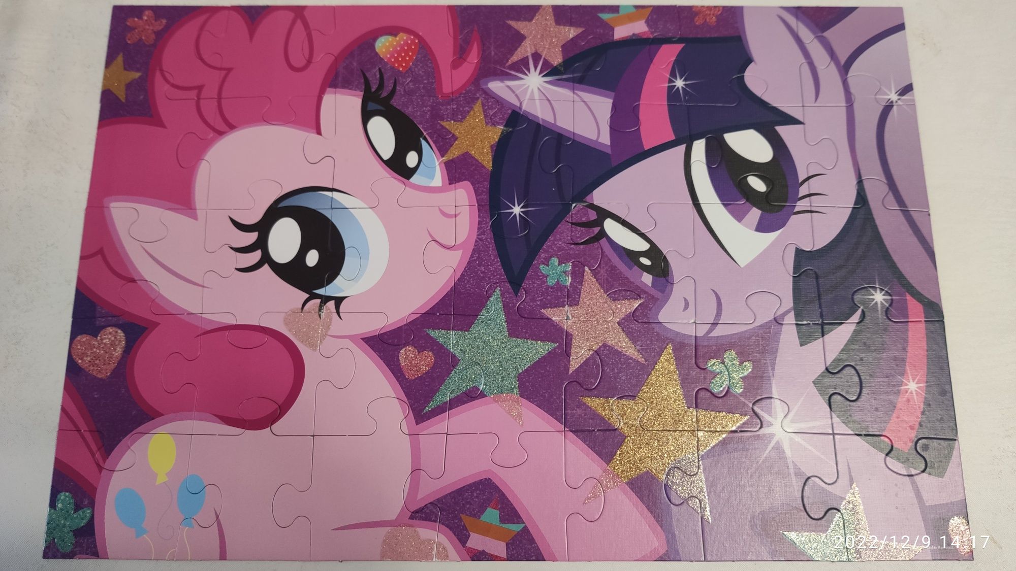 Puzzle brokatowe Trefl My Little Pony Glamour puzzle 35 elementów