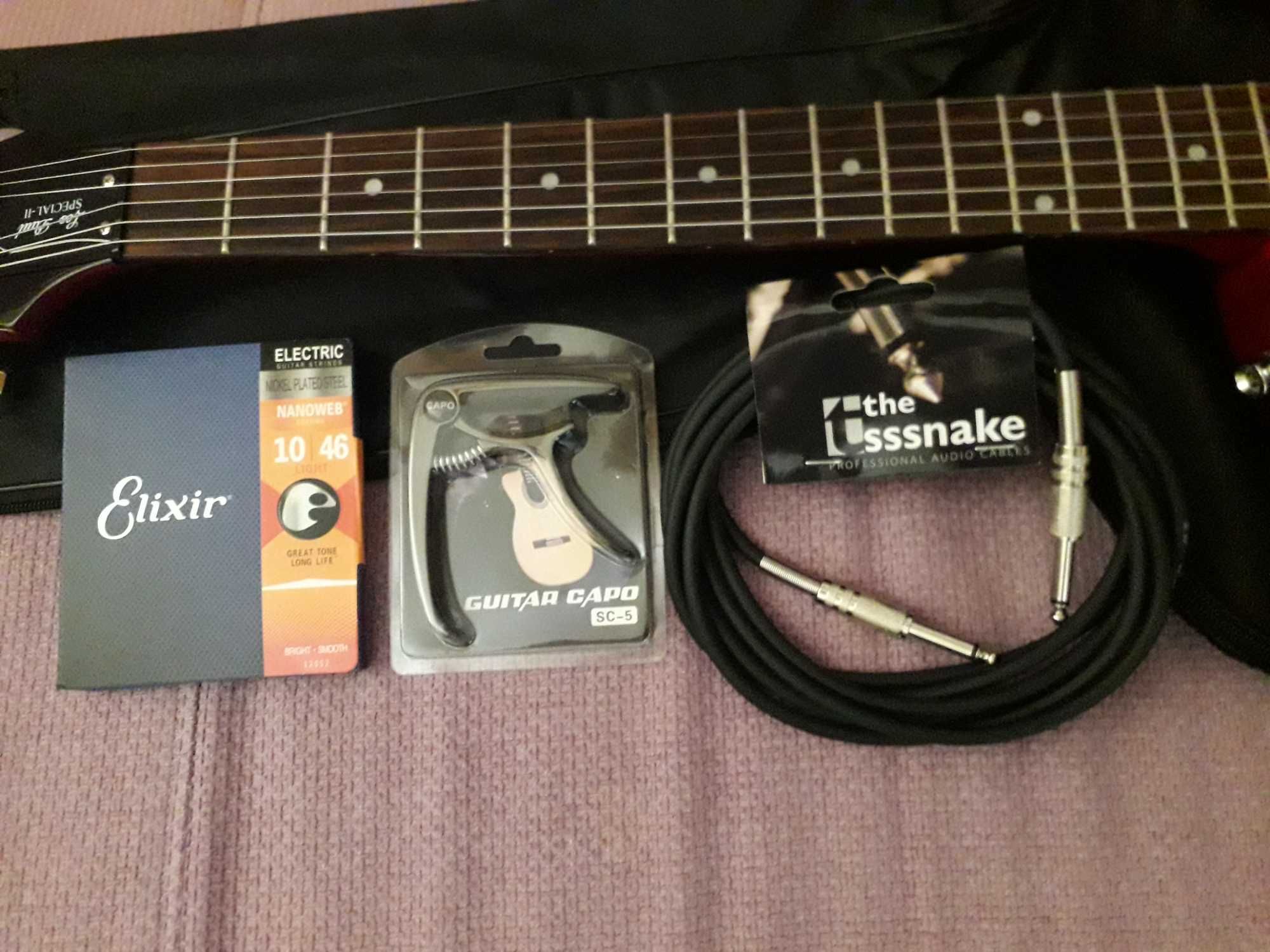 Elektryczna gitara Epiphone Les Paul Special II (by Gibson) - gratisy