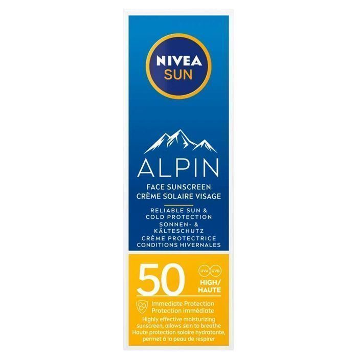 Nivea Sun Alpin Krem Do Twarzy Z Wysoką Ochroną Spf50 50Ml (P1)