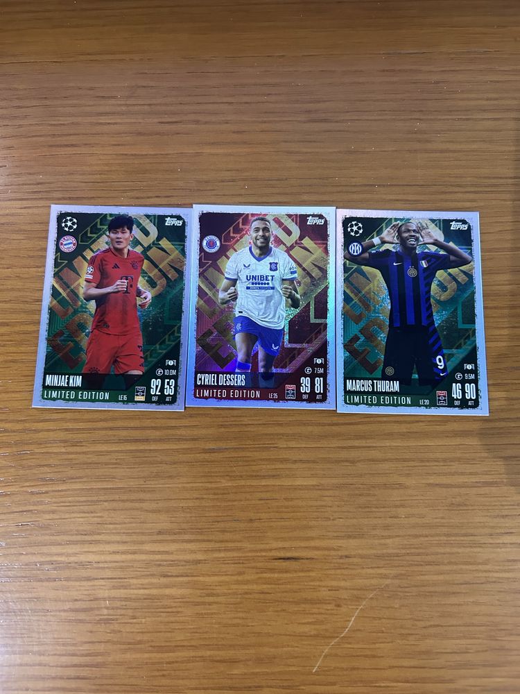 Cards Match Attax 2024-25