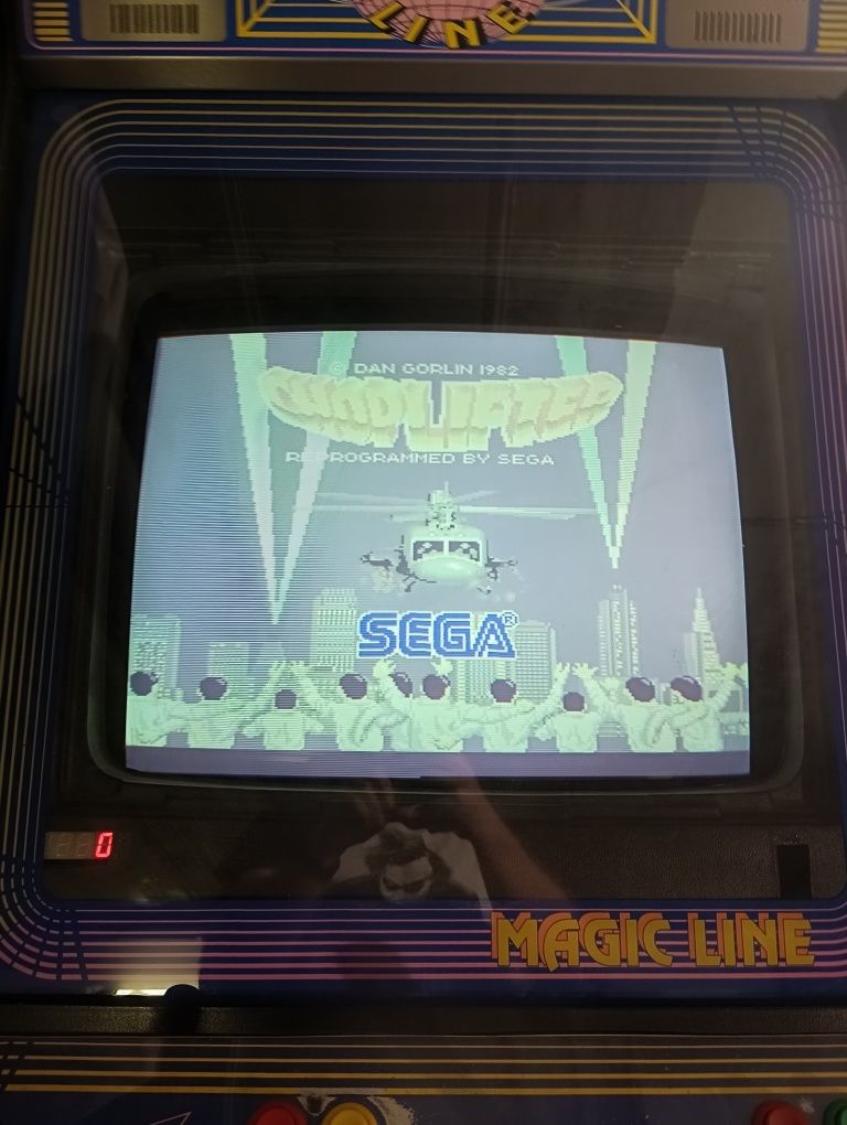 Automat arcade gra choplifter SEGA