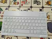 Бездротова клавіатура VHG QS-1010 Wireless Keyboard, White