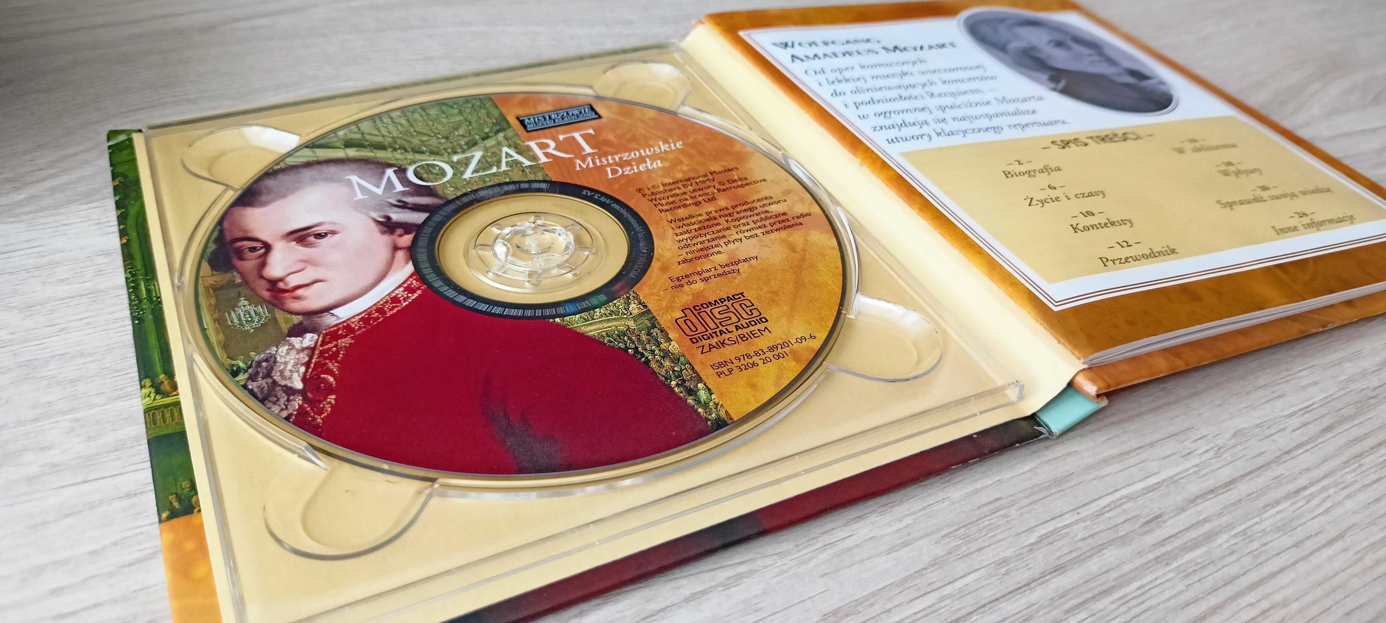 Płyta CD - Mozart. Mistrzowskie dzieła.