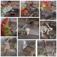 Dinozaury różne figurki