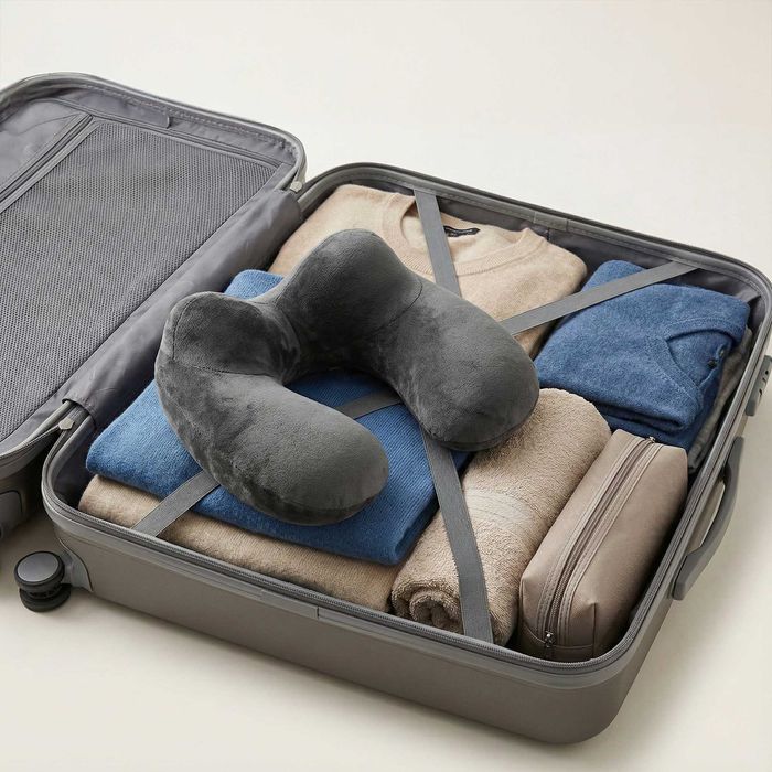 Poduszka Podróżna Turystyczna Dmuchana do Samolotu Rogal do Spania