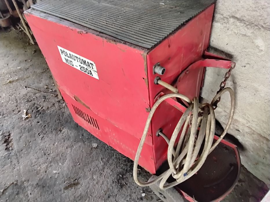 Spawarką Migomat + elektroda