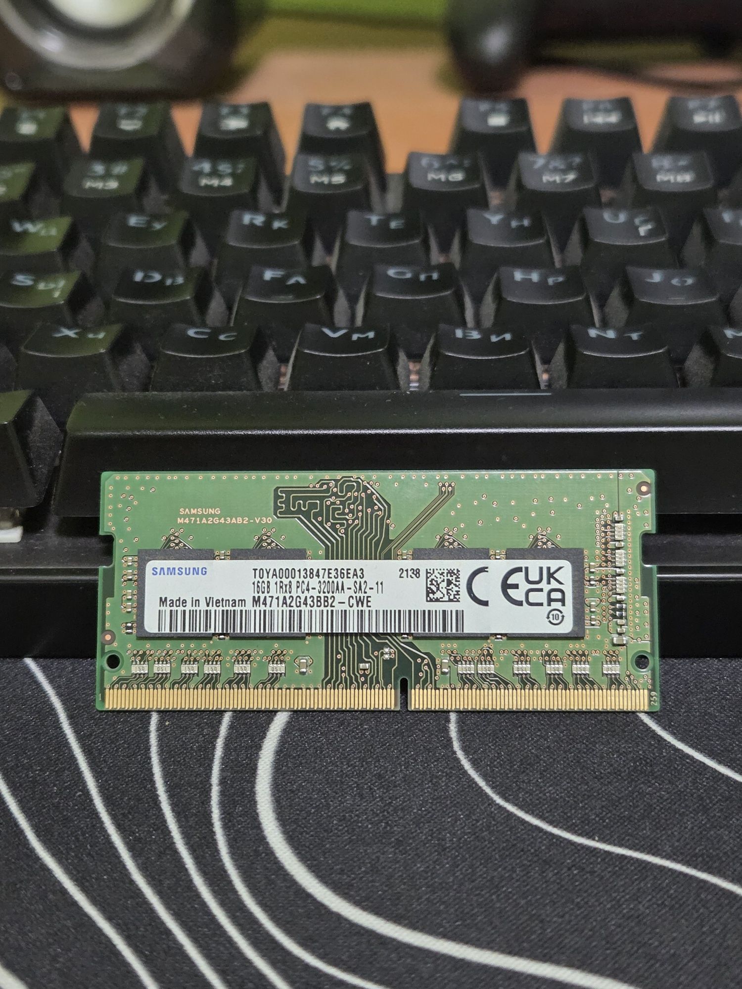 DDR4 16Gb 3200mhz Samsung