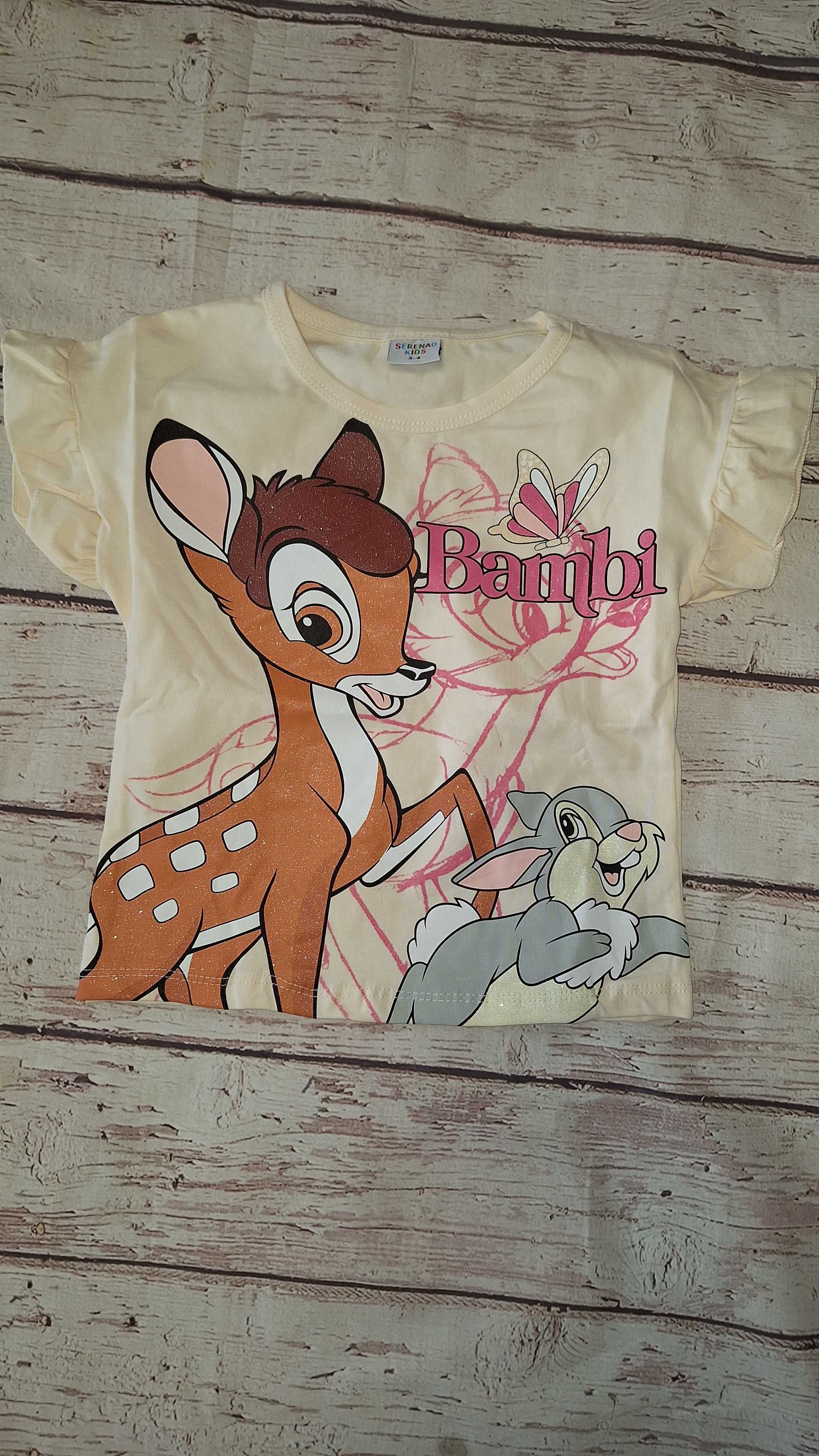 Komplet dziewczęcy letni Bambi 122/128