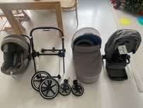 Wózek: Gondola, fotelik, spacerówka Cybex 3W 1