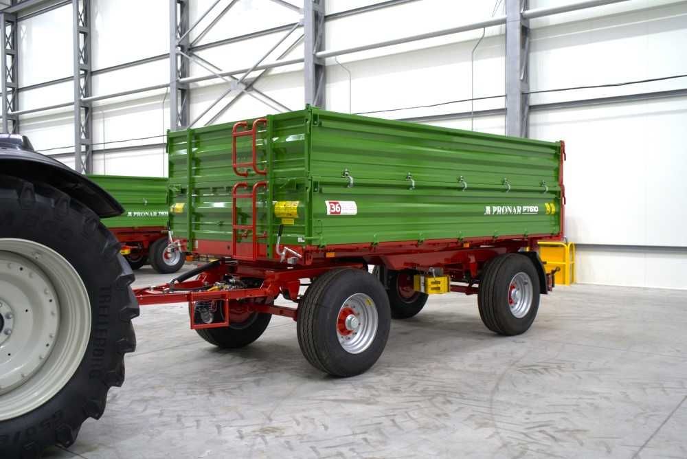 Przyczepa Rolnicza Dwuosiowa METAL-FACH 8t 10t 12t T711/1 T710 PRONAR