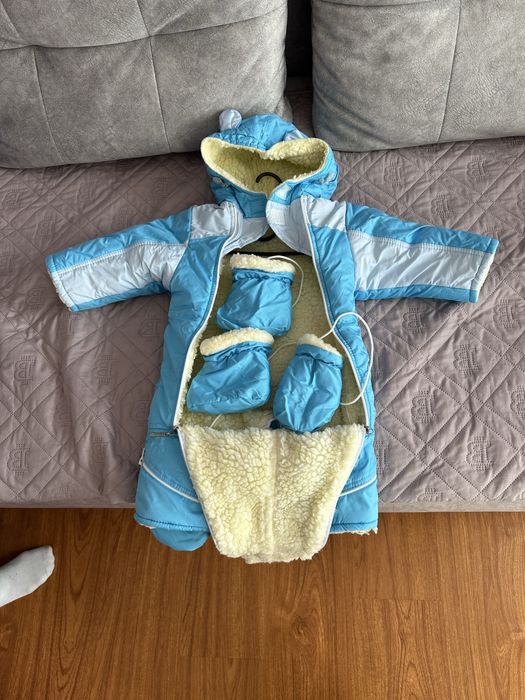 Дитячий зимовий комбінезон 68 розмір