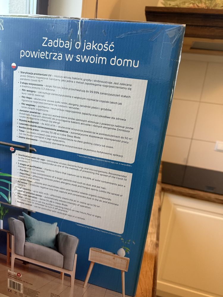 Oczyszczacz powietrza Setti+ AP600W