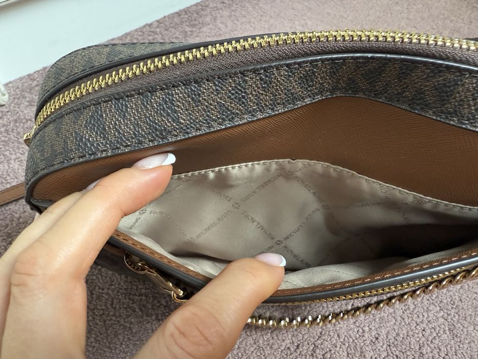 Сумка кросбоді Michael Kors Jet Set large logo