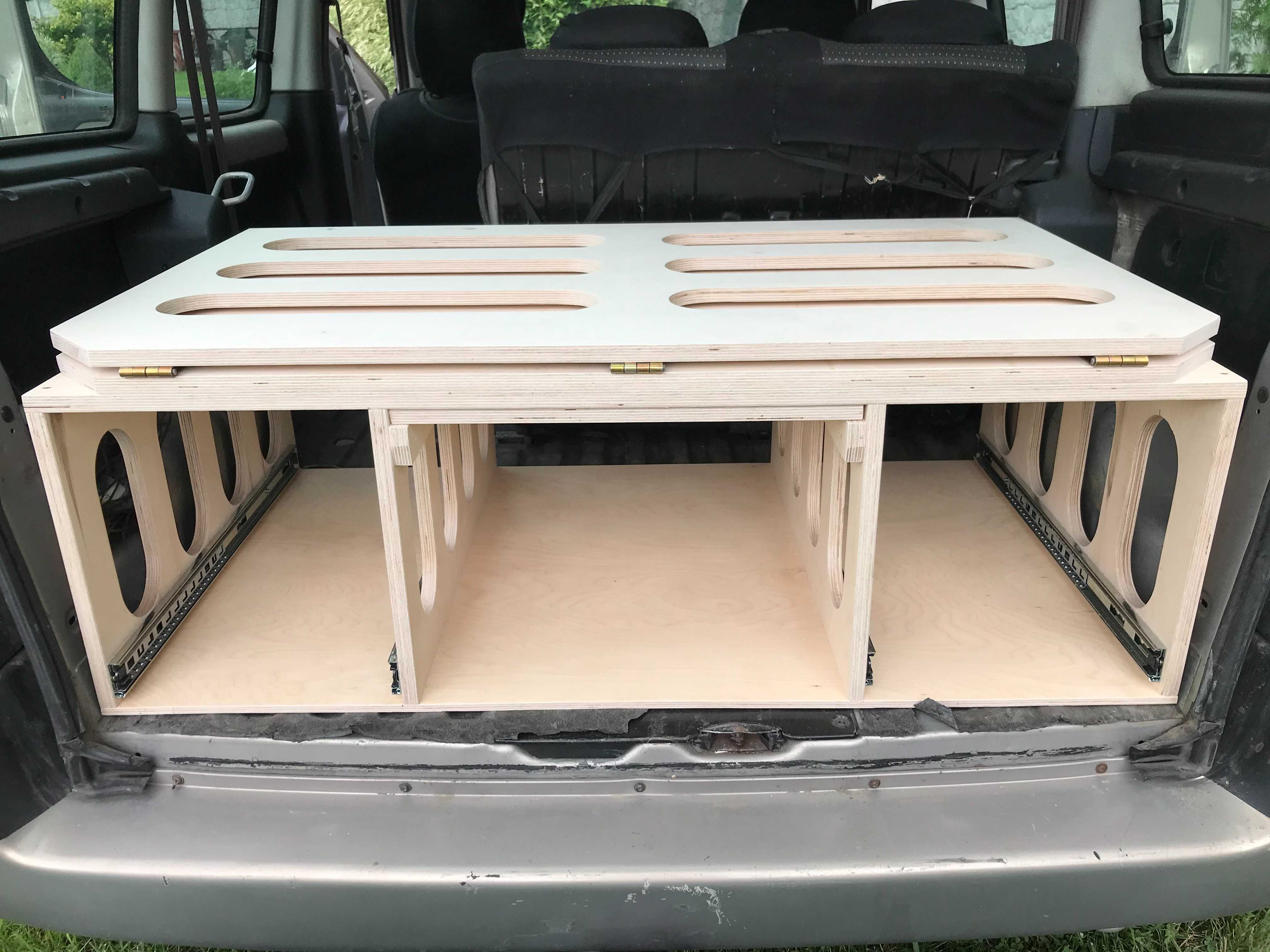 Zabudowa kempingowa TURYSTYCZNA Camper BOX KAMPER