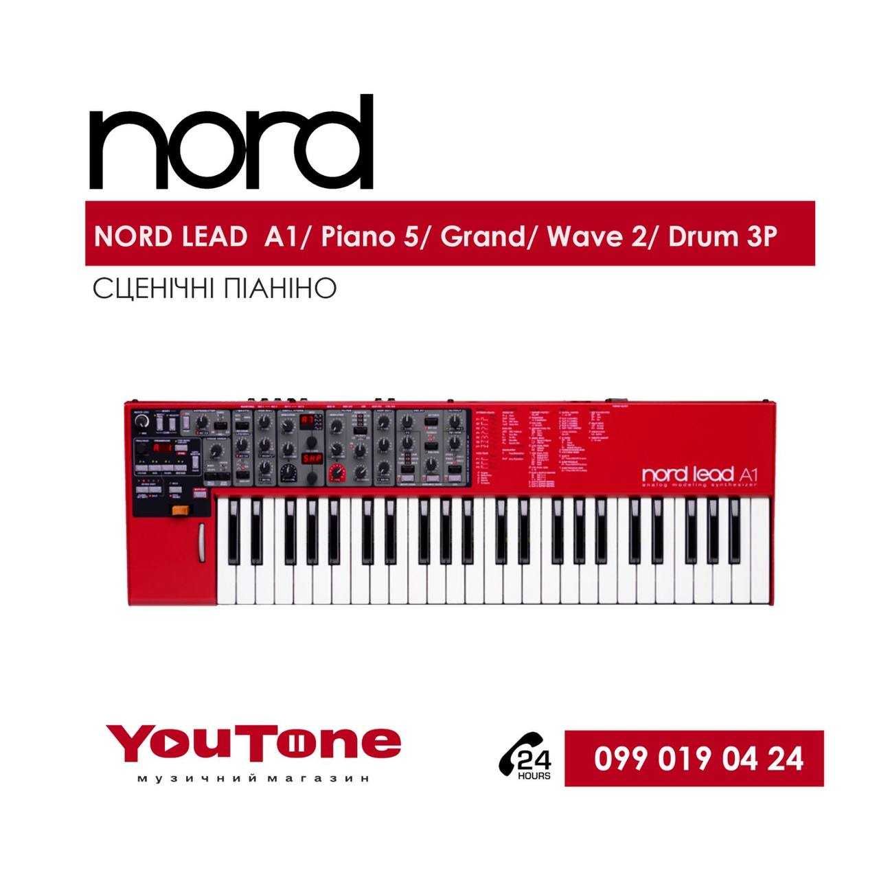 Синтезатор Nord Lead A1 / Piano 5 /Grand / Wave 2 / Drum 3P