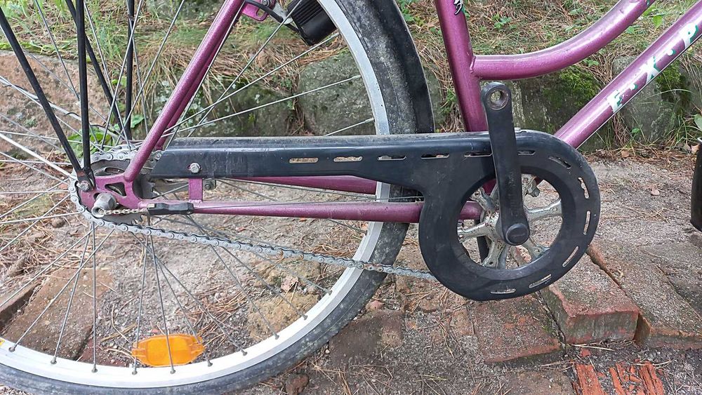 Rower Miejski Damski Express Hirty Eight 3 biegi Torpedo Damka 28