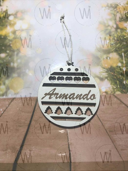 Bolas de Natal personalizadas