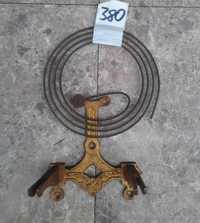 380 Gong sanki zdobione mocowanie mechanizmu zegara Junghans
