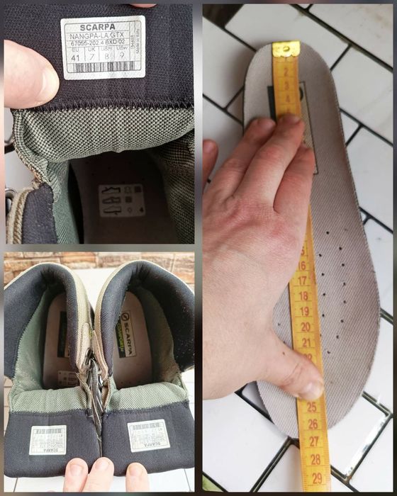 Черевики Scarpa gore-tex (41р.26 см)