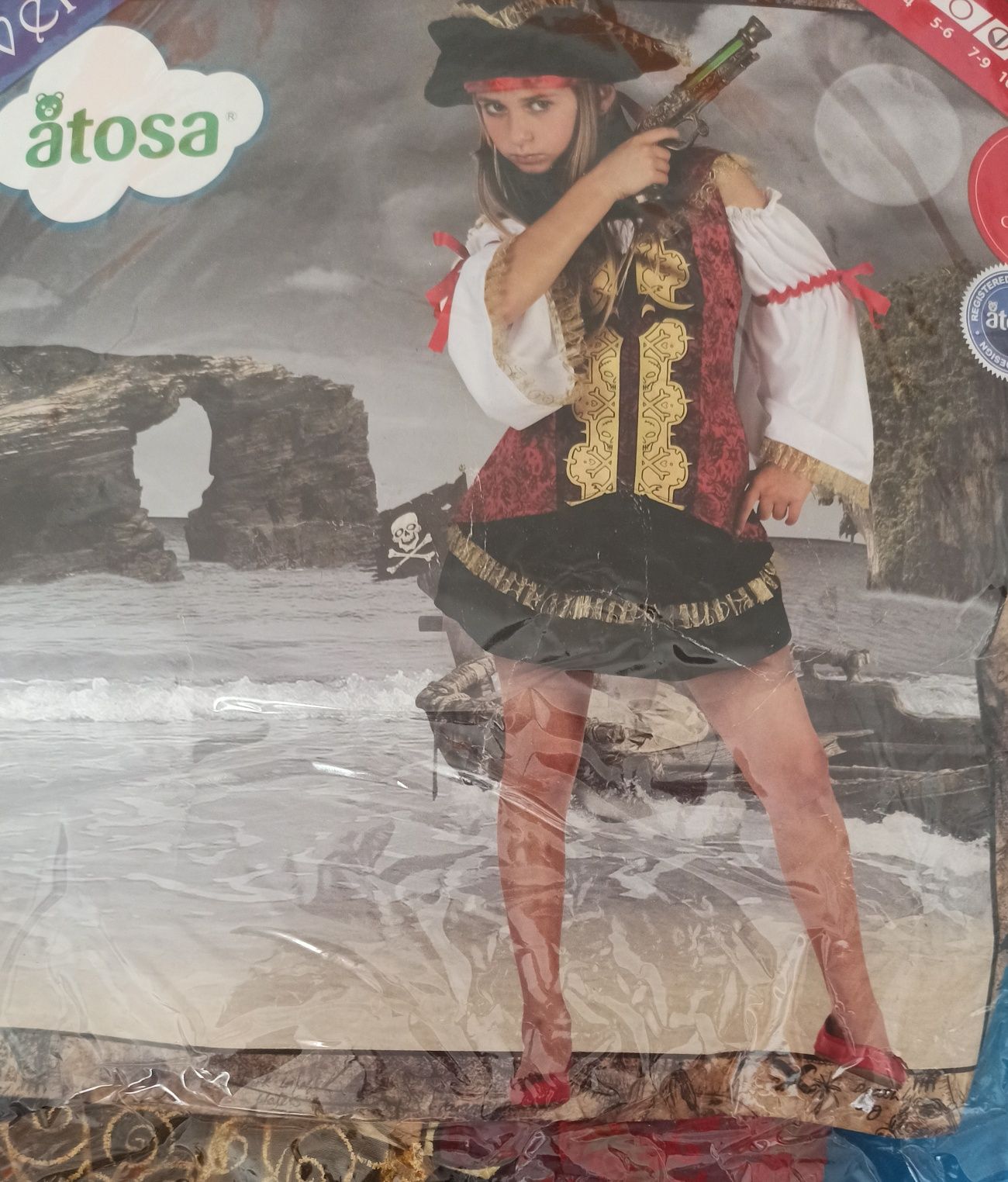Fantasia/máscara de carnaval de menina