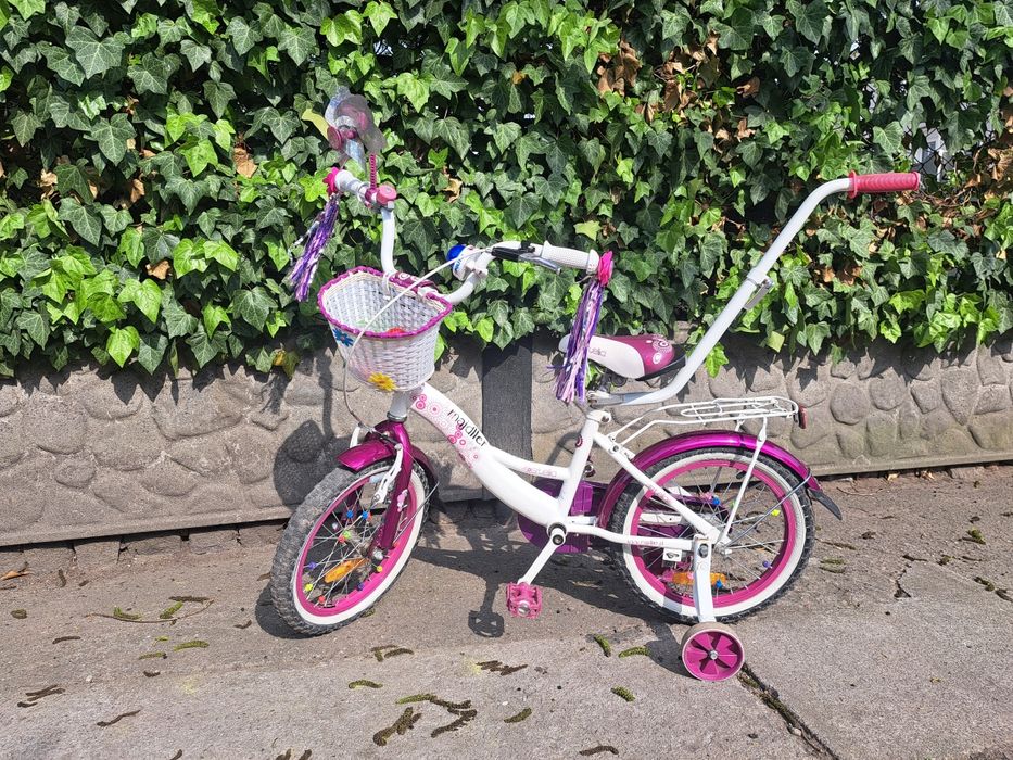 Rowerek Majdller Stella biało fioletowy