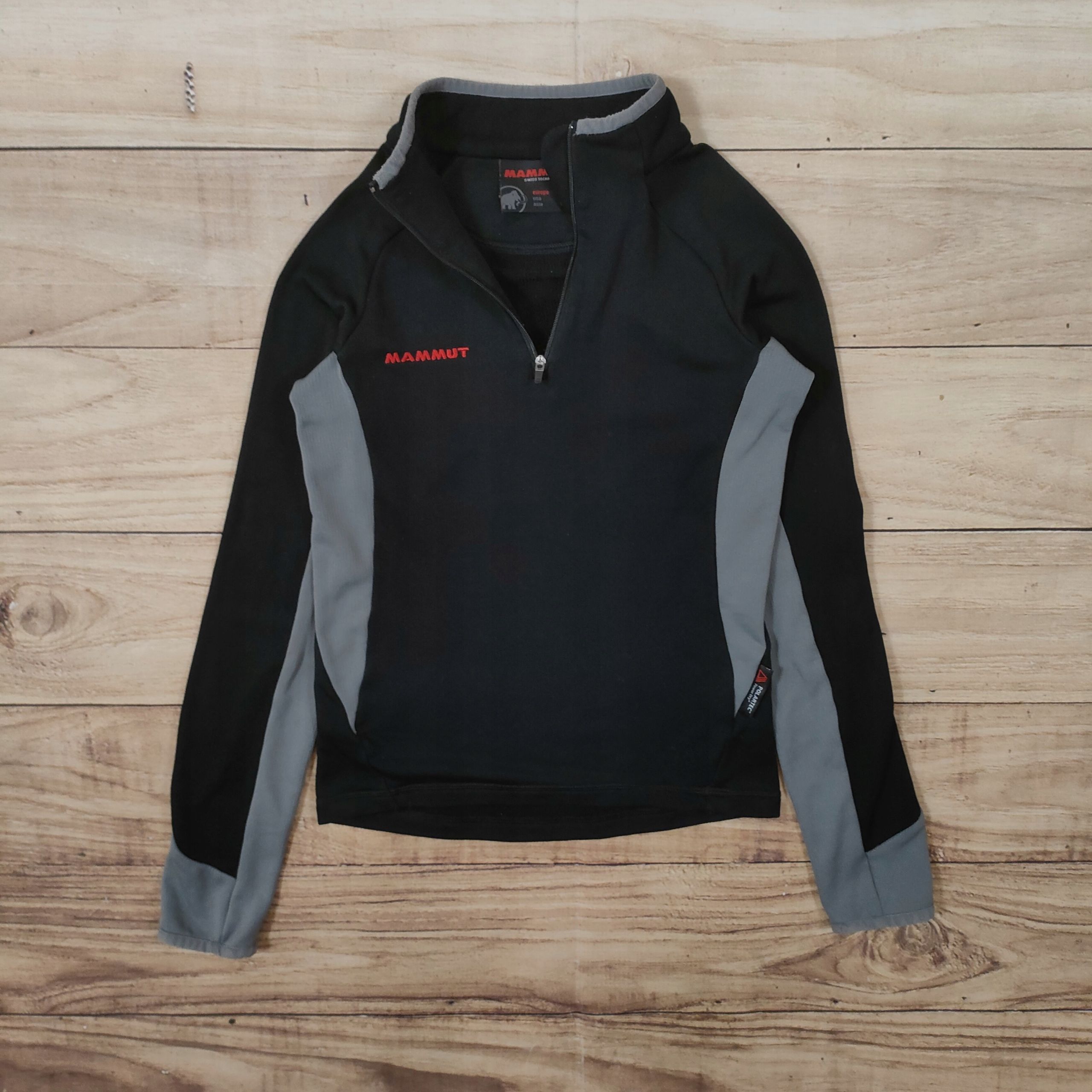 MAMMUT Bluza Polarowa Half Zip Damska Polartec Logowana r. XS