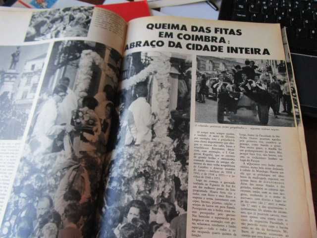 Seculo Ilustrado 1968 Benfica SLB Queima das fitas Fado Carlos Ramos