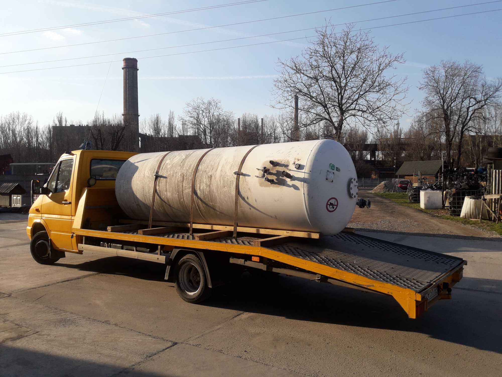 Zbiornik na gaz LPG propan butan gazowy 4850 L butla transport